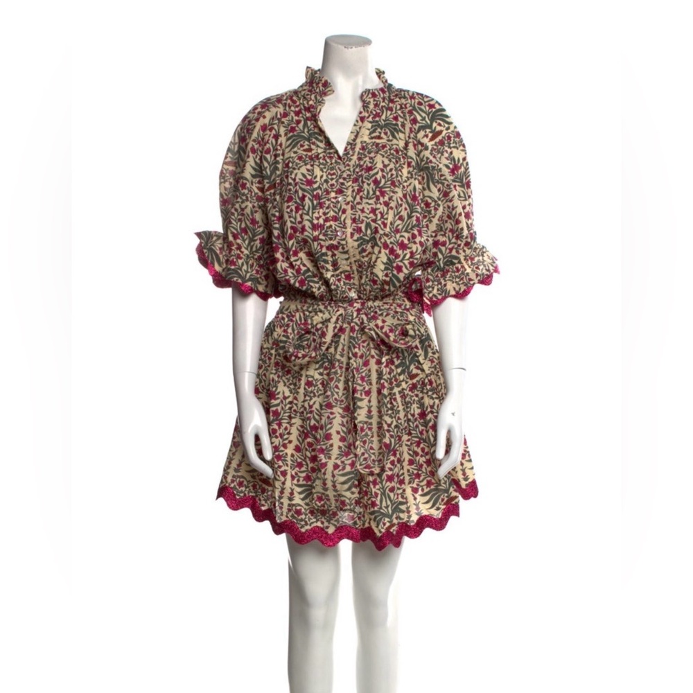 Juliet Dunn Multicolor Floral Dress